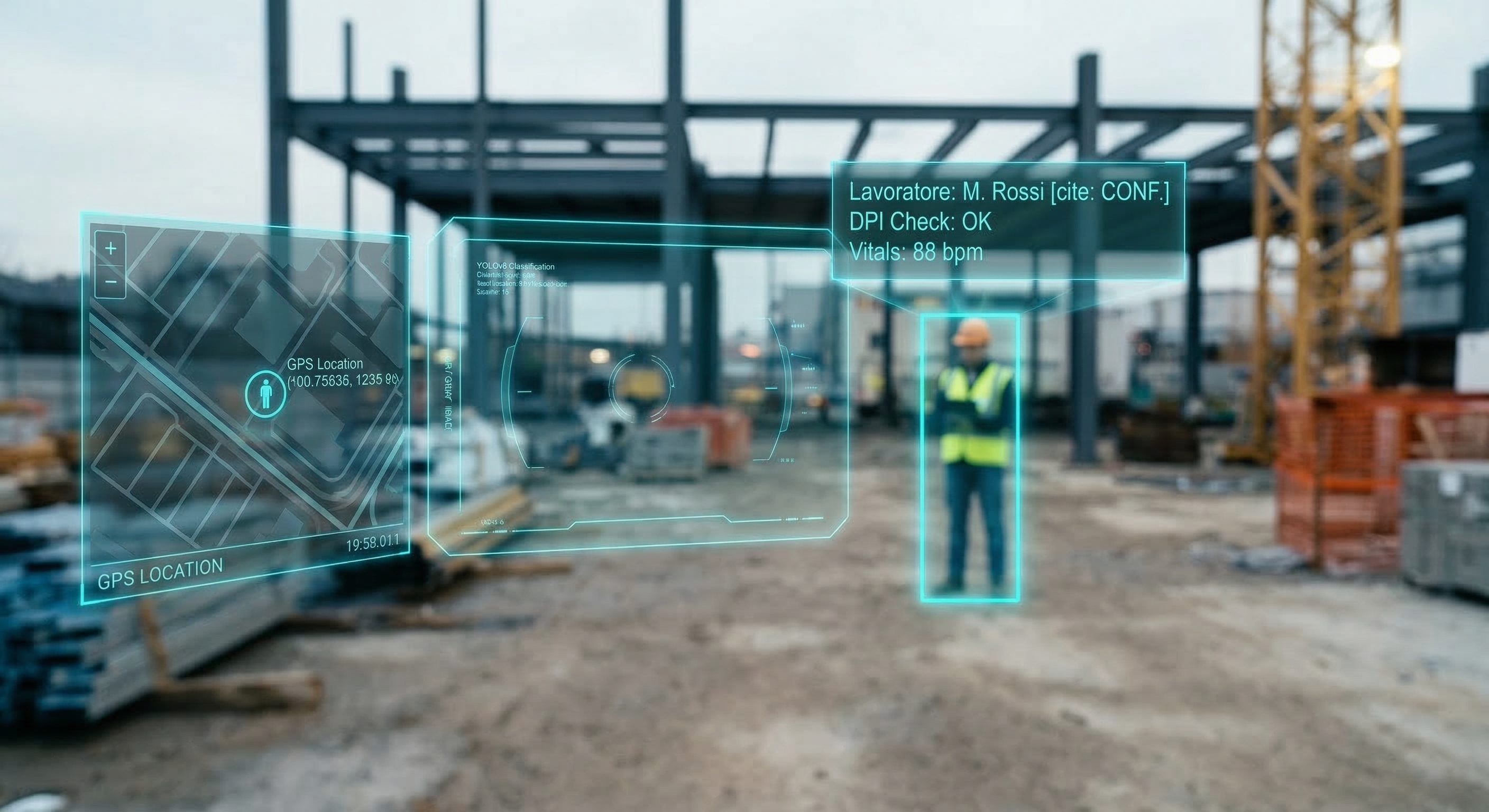 AR overlay cantiere